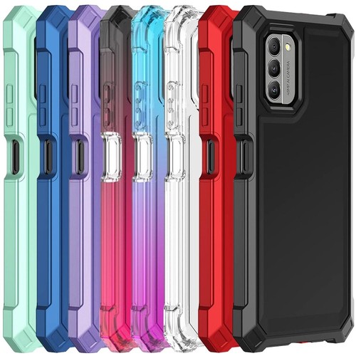 For Nokia C300 G100 5G Phone Case 2 Layer Shockproof Corners TPU Bumper Cover - Picture 1 of 52