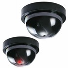 2 x GRUNDIG Wireless SICHERHEITS KAMERA Dome Kuppel Dummy Fake Video Überwachung