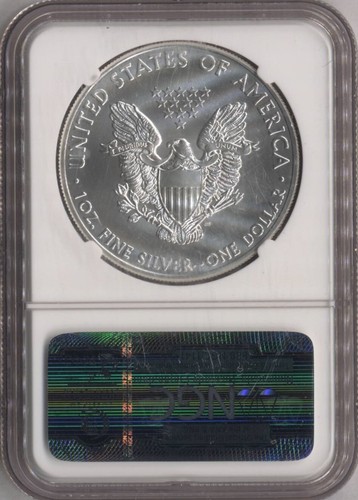 2012 American Silver Eagle NGC MS70 Perfect - Picture 2 of 2