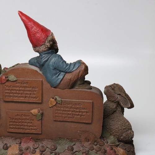 1993 Tom Clark Tim Wolfe Gnome Greetings! #73 Cairn Studio Sign Large Gnomes - Picture 11 of 18