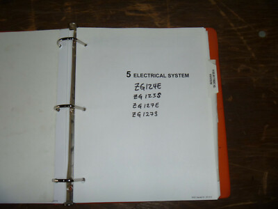 Kubota Zg124e Zg123s Zero Turn Mower Electrical Wiring Diagram Manual Kubota Zg124e Zg123s Zero Turn Mower, Kubota Z121s Wiring Diagram