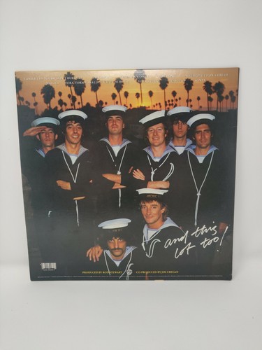 ROD STEWART TONIGHT I'M YOURS 1981 LP W/ LYRIC SLEEVE Tora Tora Tora - Picture 2 of 3