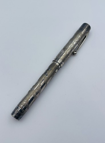 Bolígrafo Sheaffer Nostalgia floral grabado en plata de ley - Imagen 1 de 9