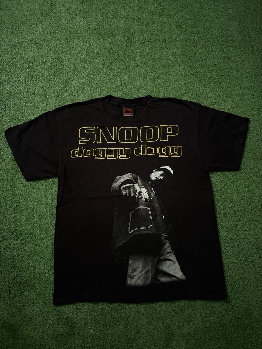 Vintage Snoop Doggy Dogg Shirt Rap Hip Hop Music Gun Death