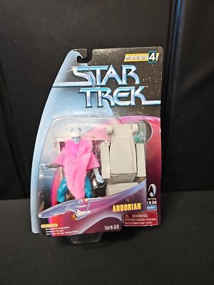 Star Trek TOS ANDORIAN Alien Action Figure Warp Factor Series 4 Playmates 1998