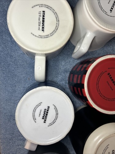 (LOT OF 7)STARBUCKS Highly Collectible Vintage Ceramic Coffee Mugs Tumblers - Picture 10 of 15