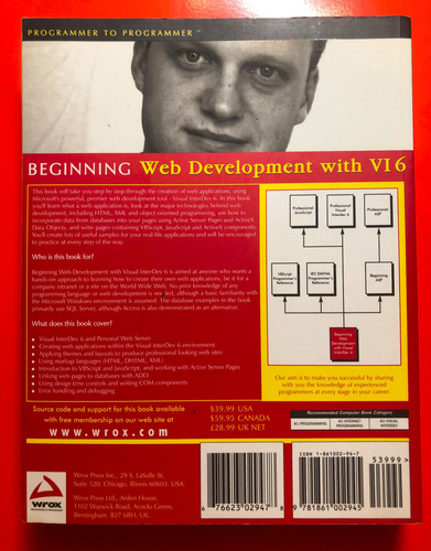 Andrew Mumford: Beginning Web Development with Visual Interdev 6 First Ed. 1999 - 第 5/6 張圖片