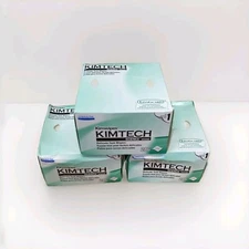 3 boxes of 286 Kimwipes KIMTECH Delicate Task Wipers 4.4" x 8.2" ea sealed boxes