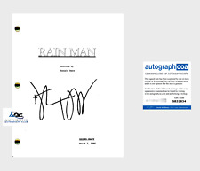 DUSTIN HOFFMAN AUTOGRAPH SIGNED RAIN MAN COMPLETE FULL SCRIPT ACOA DUSTIN HOFFMAN AUTOGRAPH SIGNED RAIN MAN COMPLETE FULL SCRIPT ACOA