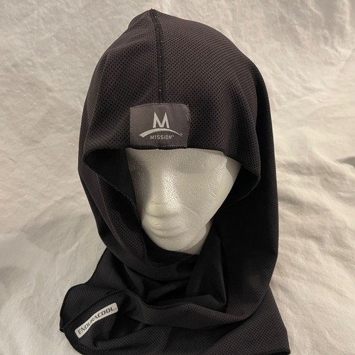 Mission Enduracool Cooling Head Wrap Head Gear Cover Black OS - Picture 2 of 8