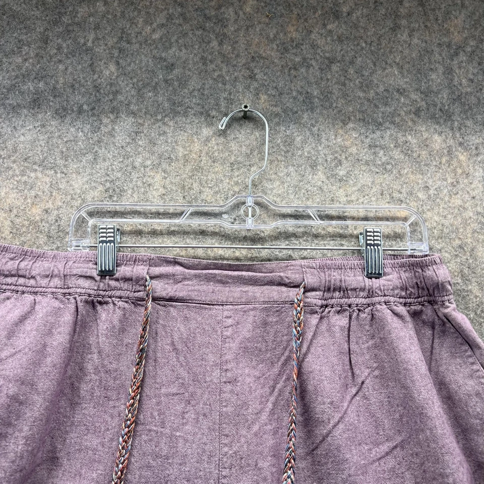 Шорты мужские Eddie Bauer XXL вересковый фиолетовый повседневный плоский передний шнурок эластичные - Изображение 2 из 4