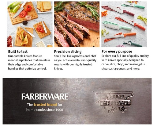 FARBERWARE 4 Pcs  Reversible Bamboo Cutting Board Set Durable Wood Serving Board - Picture 13 of 13