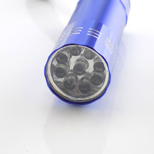 1 pieza Linterna Portátil 9 LED Bolsillo Mini Linterna Antorcha Lámpara Llavero - Imagen 10 de 16