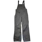 Gemyse | Grey & Black Snow Bibs | Youth Size 14/16
