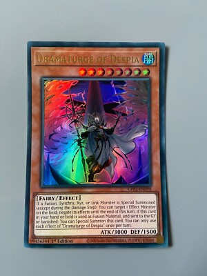 Yu-Gi-Oh! Card: Dramaturge Of Despia - GFP2-EN098 - Ultra Rare 1st Edition