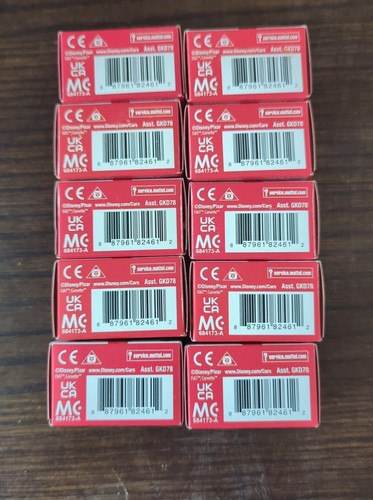 10Mystery Disney Pixar Variety Cars Metal Diecast Mini Racers Lot Sale BRAND NEW - Picture 2 of 2