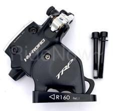 TRP HD-C711 Hy/Rd Hydraulic Disc Brake Flat Mount Caliper, Rear 160mm Blk/Sil