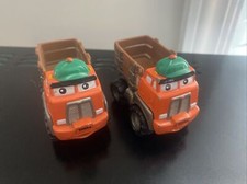 2000 Tonka Maisto Hasbro Lil Chuck  Friends Diecast Mini Truck Green Hat - 2 To