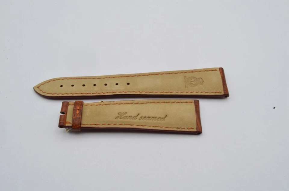 Arnold & Son Pulsera de Cuero 22mm Rara Hermosa Marrón Nueva 22-20 Marrón Foto 2 de 2