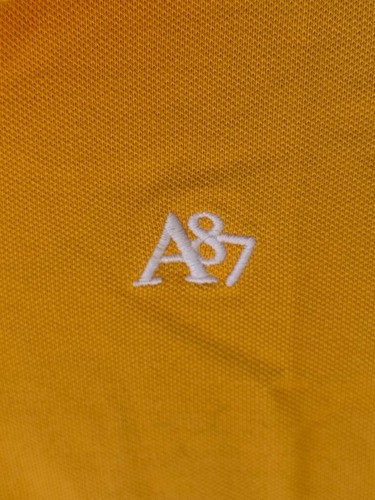 Aeropostale Girls Size M Yellow Short Sleeve Uniform Pique Polo Shirt NWT - Picture 7 of 13