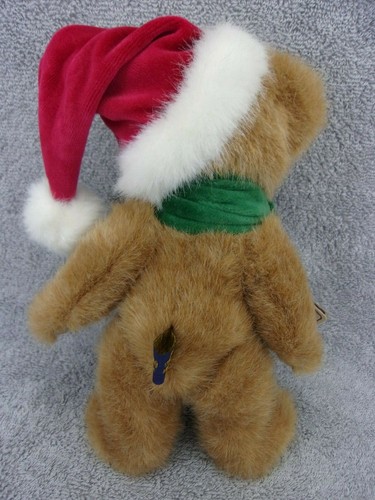 Boyds Bears Sam Yule 2003 Hallmark Christmas Santa Hat scarf with tag 10in. tall - Picture 6 of 8