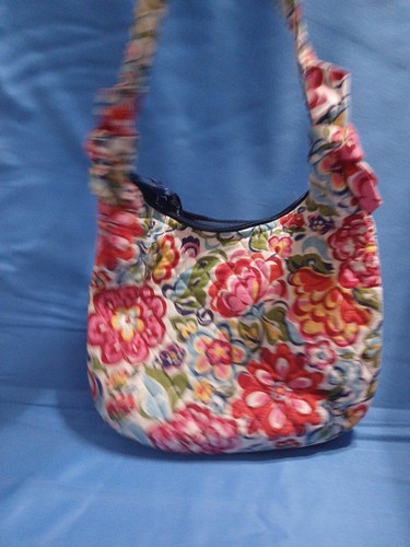 Vera Bradley Hope Garden Hobo Shoulder Bag/Purse - Picture 3 of 21