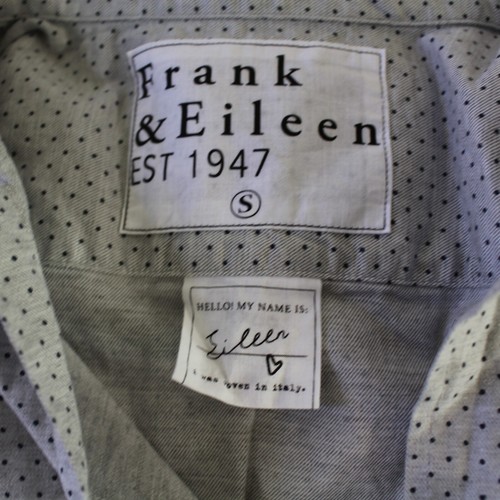 New Frank eileen womens Button Shirt Size S Eileen long sleeve shirt cotton - Bild 6 von 11