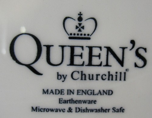Vtg. Queen's by Churchill Willow Blue (Blue Willow) Soup Pasta Bowl 8 7/8" dia - Picture 4 of 7