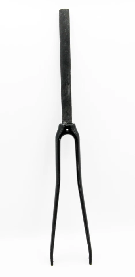 SwishTi Road E-Bike Cycling 700C Carbon Fork w/1-1/8" Carbon Steerer Polished - Image 3 of 4