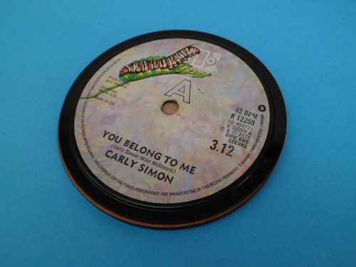DRINKS COASTERS Upcycled SINGLES Original Vinyl Records Lots of Artists - List C - Picture 58 of 450