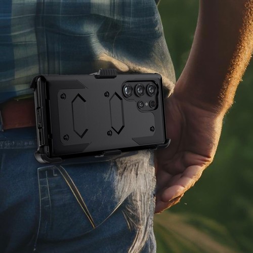 Funda protectora de pantalla de privacidad con clip para cinturón Ultra para Samsung Galaxy S22 S22+ - Imagen 6 de 96