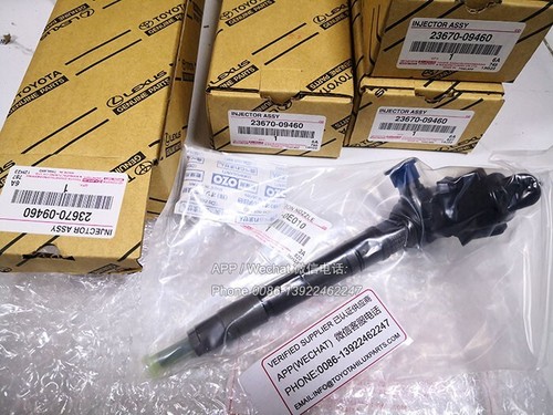 Genuine OEM Diesel Fuel Injector 23670-09460 Fit 2020-up Toyota Hilux 2.4L - 第 1/1 張圖片