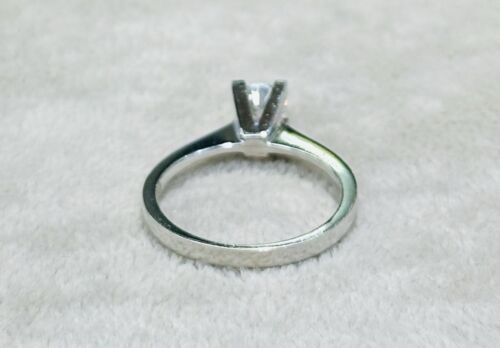 Solitaire Ring 0.50 ct Hrd Certificate 18k - Picture 7 of 8