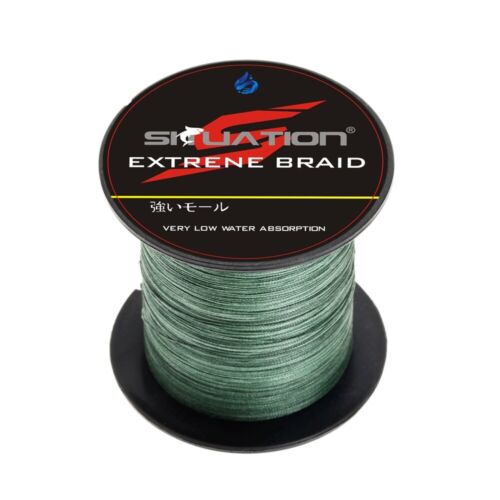 100-1000M Green Braided Fishing Line Suprt Strong Dyneema Extreme Braided Line - Picture 4 of 11