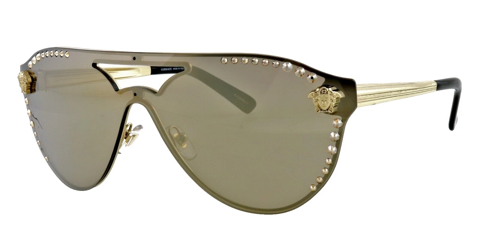 Очки солнцезащитные Versace Shield для мужчин