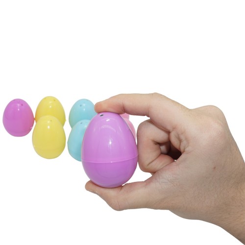 Large Iridescent Easter Filler Eggs, Reusable Empty Egg for Kids Eggs Hunt Game - Picture 26 of 56