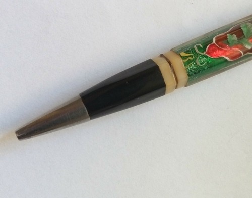 1970's Fine Vintage Handmade Soviet Ballpoint Pen Plexiglass Prison Art USSR - Picture 3 of 4