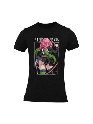 Hashira Mitsuri Kanroji Demon Slayer Love Anime Custom Graphic T-Shirt Gift - Picture 9 of 9