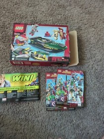 LEGO Marvel Super Heroes: Iron Man: Extremis Sea Port Battle (76006) - BOX ONLY