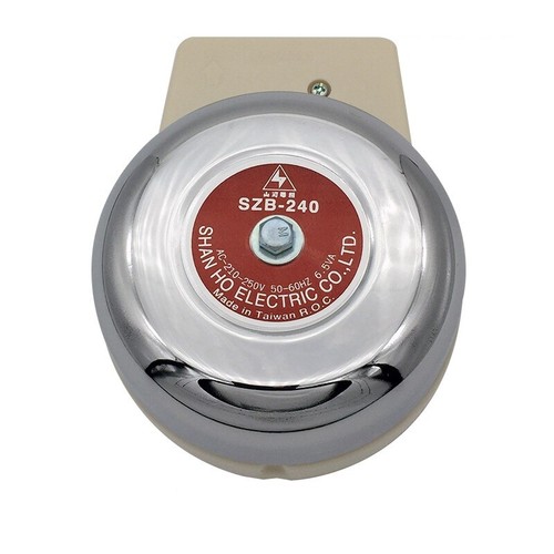Electric Bell 110V/220V Factory School Ring Time Bell Recess Ring Automatic Bell - Picture 1 of 6