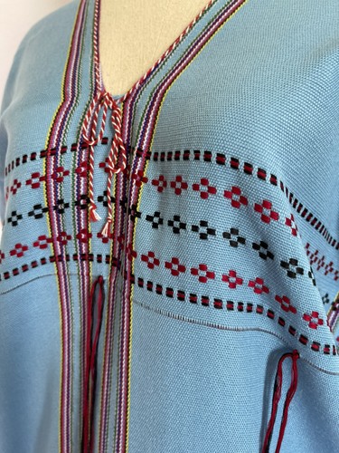 Women's Thai Hill Tribe Style Handmade Cotton Midi Dress Multi-Color Karen Chic - Picture 93 of 168