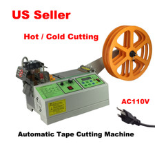 110V Tape Cutting Machine Automatic Digital Hot And Cold Belt Sheeting Equipment
