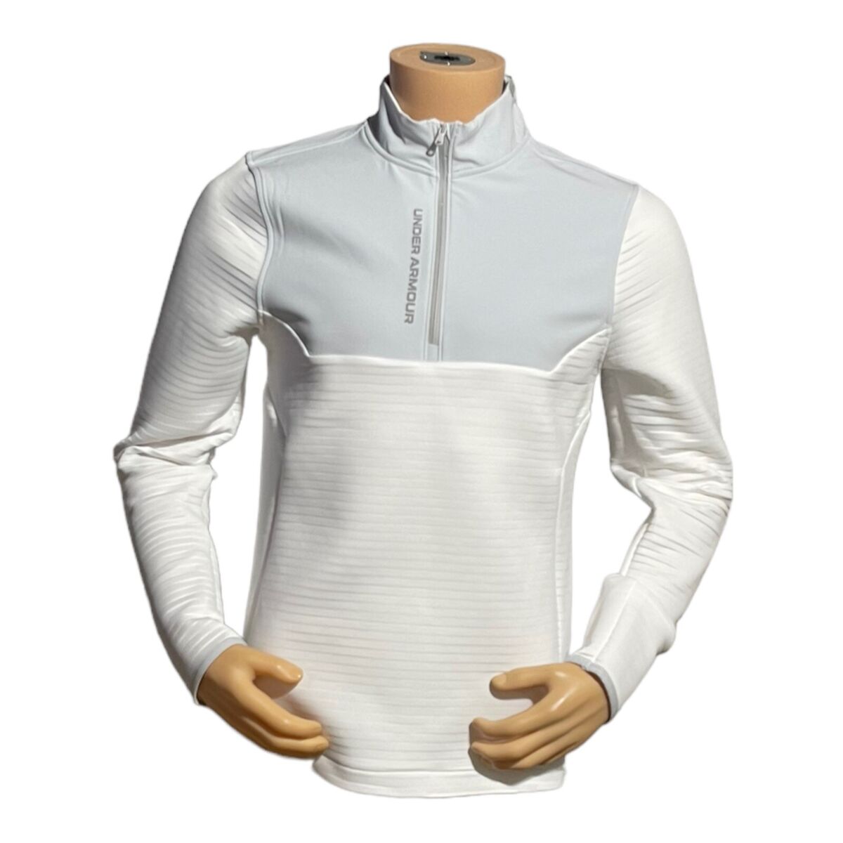 NWT$90 Under Armour Men's UA Storm Daytona ½ Zip White NWT$90 Under Armour Men's UA Storm Daytona ½ Zip White