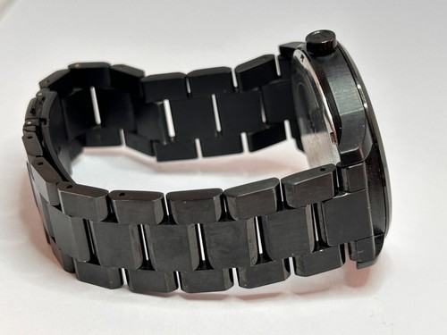 Working Men's Black MVMT Quartz Watch EG - Picture 5 of 9