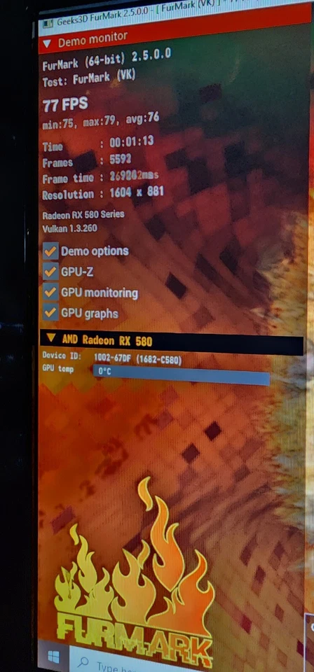 XFX RX 580 8GB OC+ 3XDP HDMI DVI - Image 4 of 4