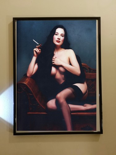 Dita Von Teese! Burlesque Icon A3 Framed Fine Art Photography