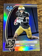 WILL SHEPPARD 2024 Bowman Chrome University Colorado #186 Silver Refractor