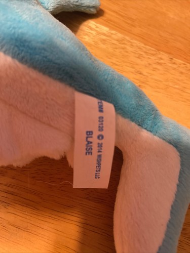 Blue Shark Wishpets Plush stuffed animal P2014/ 16.5” Blaise Blue And White Fin - Picture 2 of 7