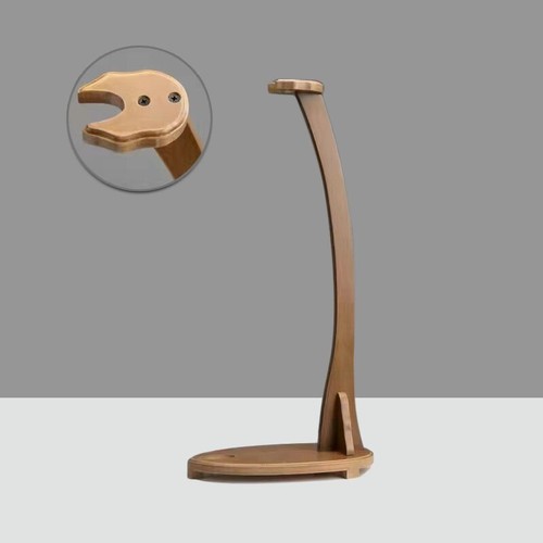 Vertical Samurai Sword Katana Holder Stand Tai Chi Sword Rack Swan Shape Wood M - Imagen 1 de 3