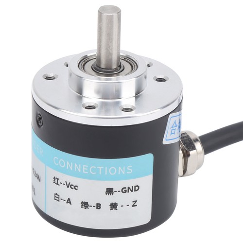 ABZ Encoder Incremental 3-Phase Solid Shaft 6mm Motor Reducer DC5-24V Tool. - Picture 14 of 22